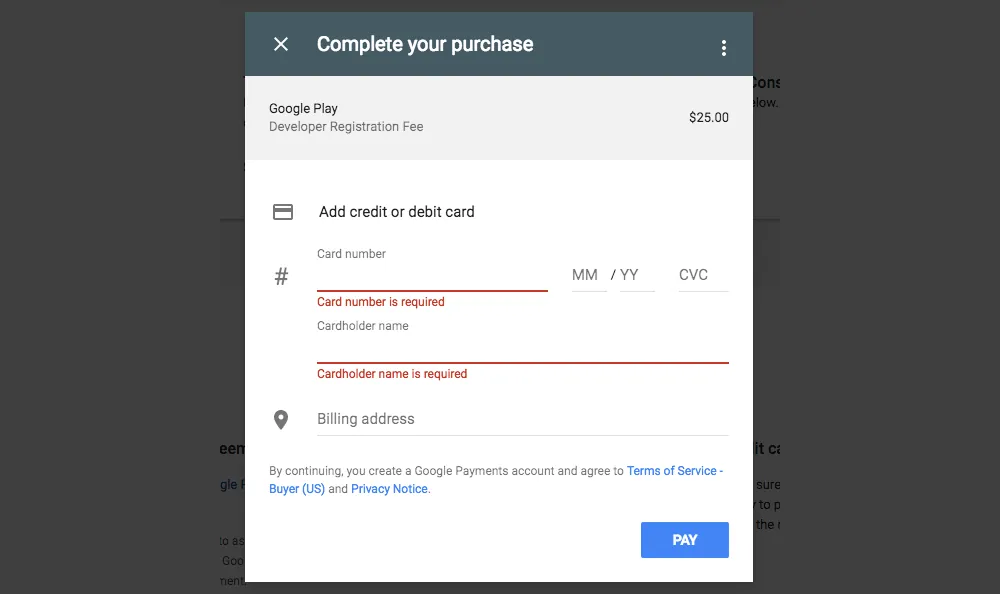 Payment