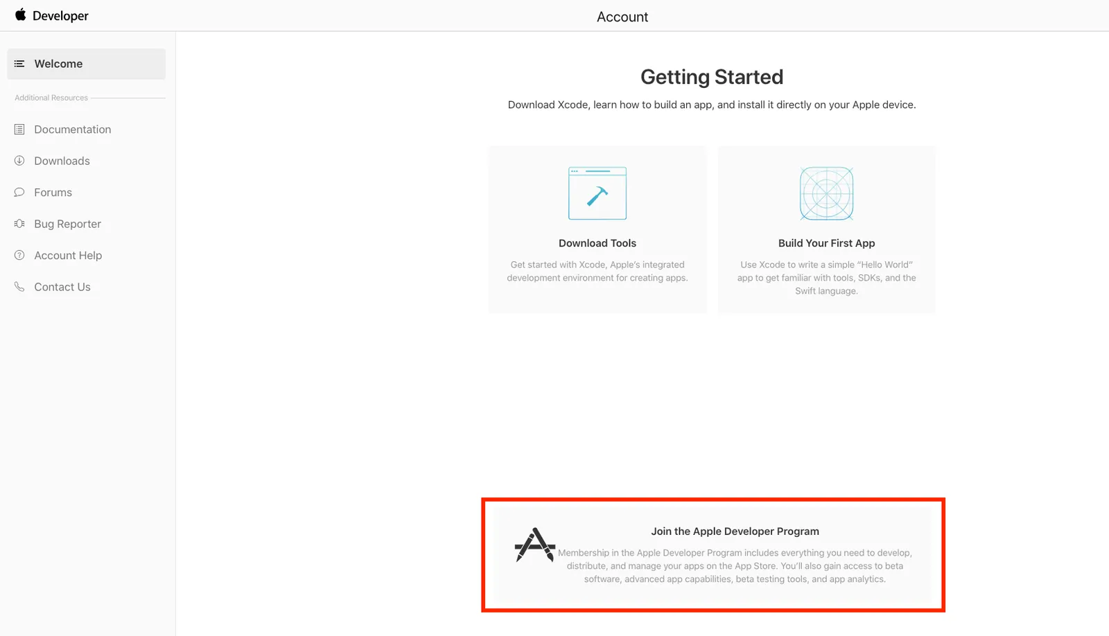 Join the Apple Developer Program