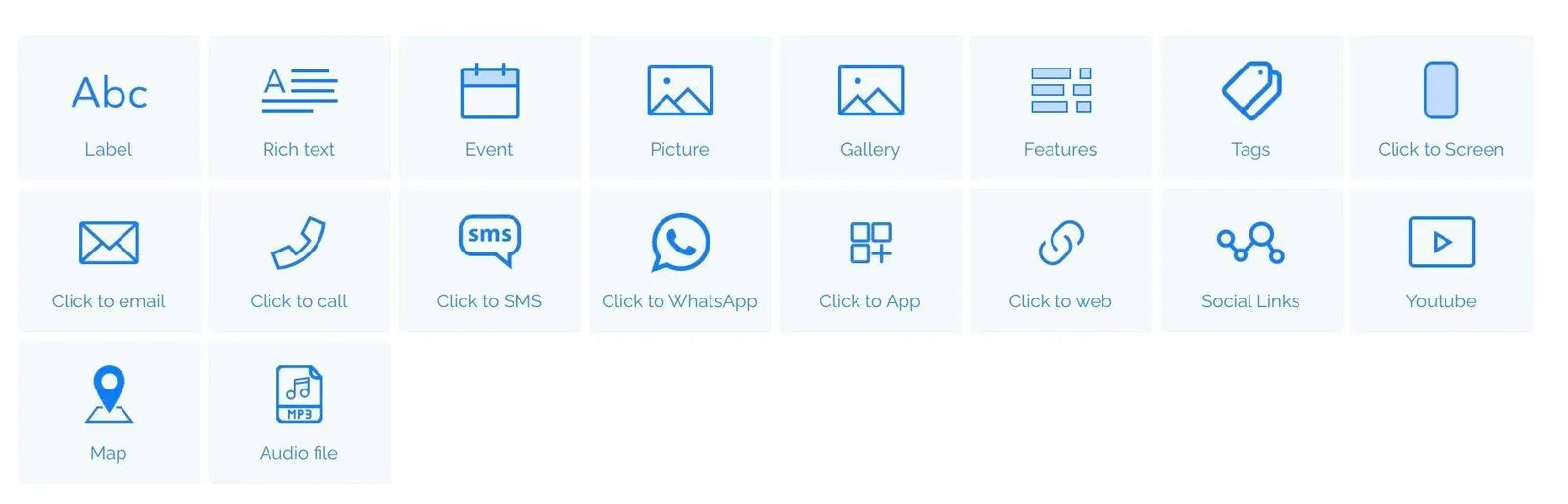 Available elements