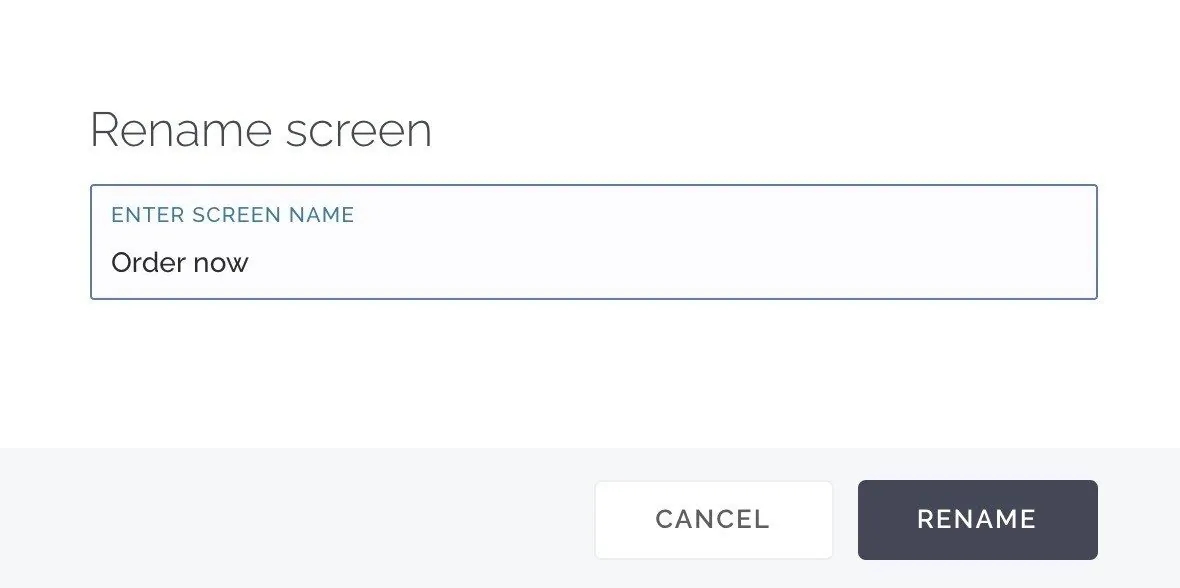 Naming the submenu