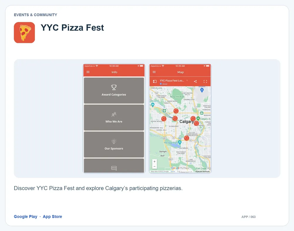 YYC Pizza Fest: Discover YYC Pizza Fest and explore Calgary’s participating pizzerias.